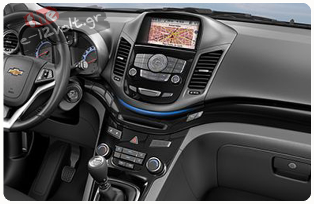 Chevrolet touchscreen navigatie (GV2)